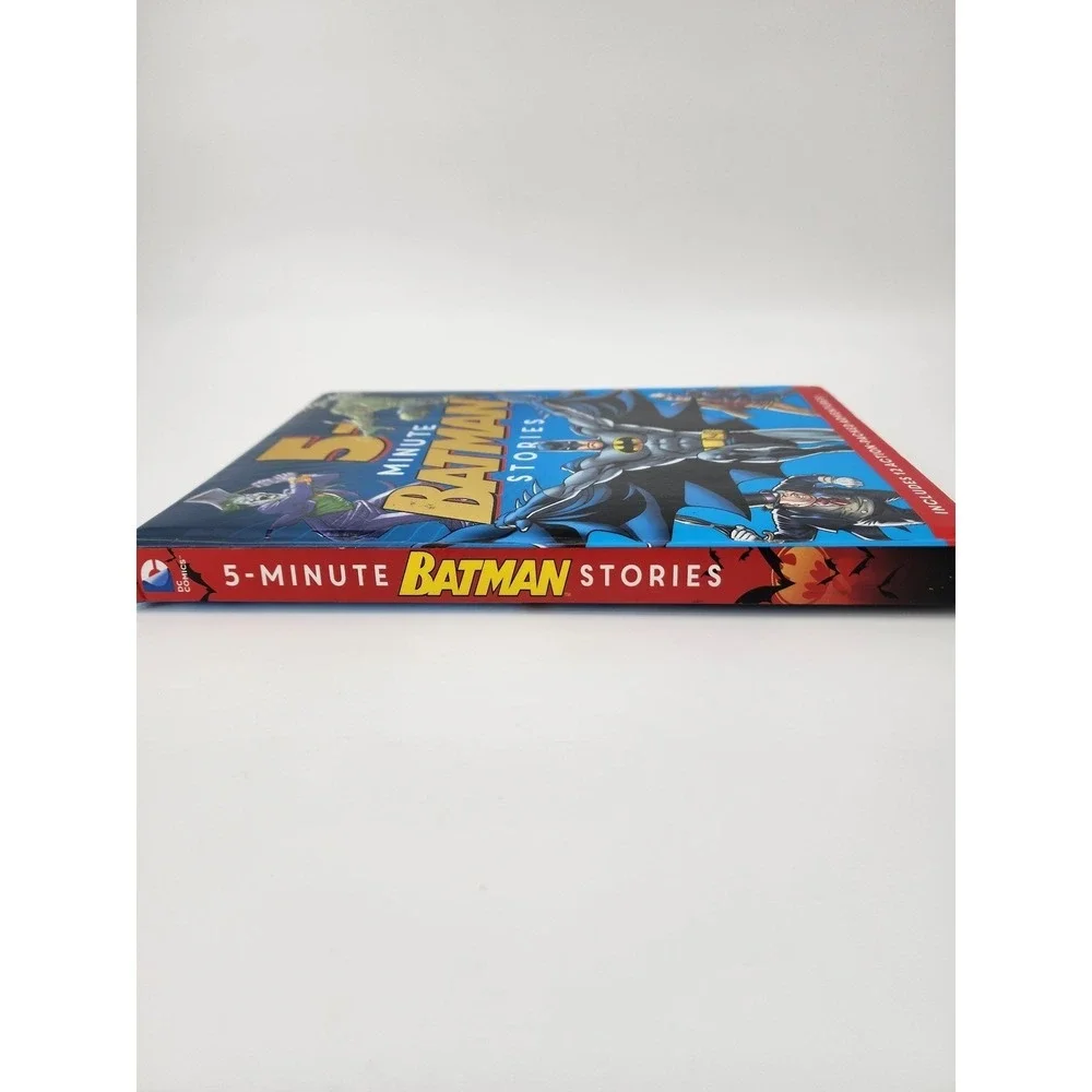 5-Minute Batman Stories Hardcover DC Comics 12 Action-Packed Adventures Book‎